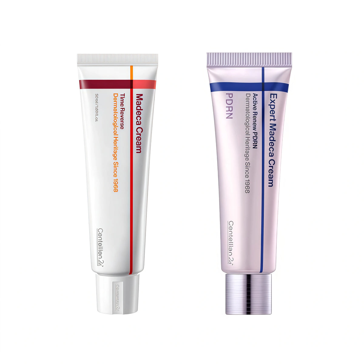 CENTELLIAN 24 Madeca Cream Time Reverse + Active Renew PDRN Cream Duo